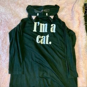 Forever 21 Cat Robe with cat ears